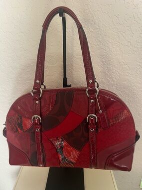 Coach Patchwork Dome Handbag